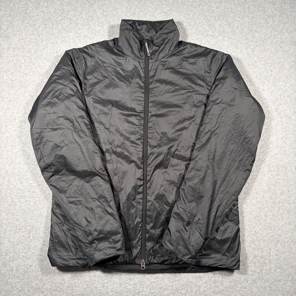 Houdini Up Jacket Men's Medium Black Full Zip Insulated Puffer Primaloft